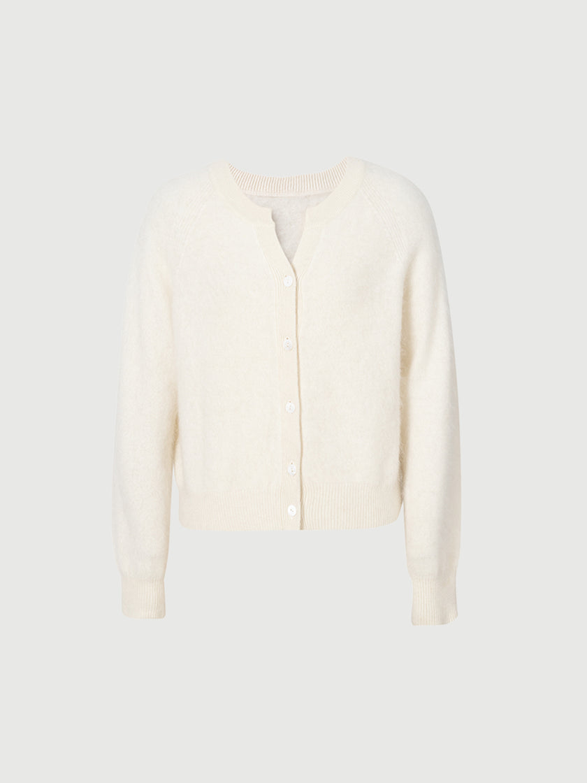 Pure Cashmere Cardigan - MEILLEUR MOMENT OFFICIAL STORE NEW YORK