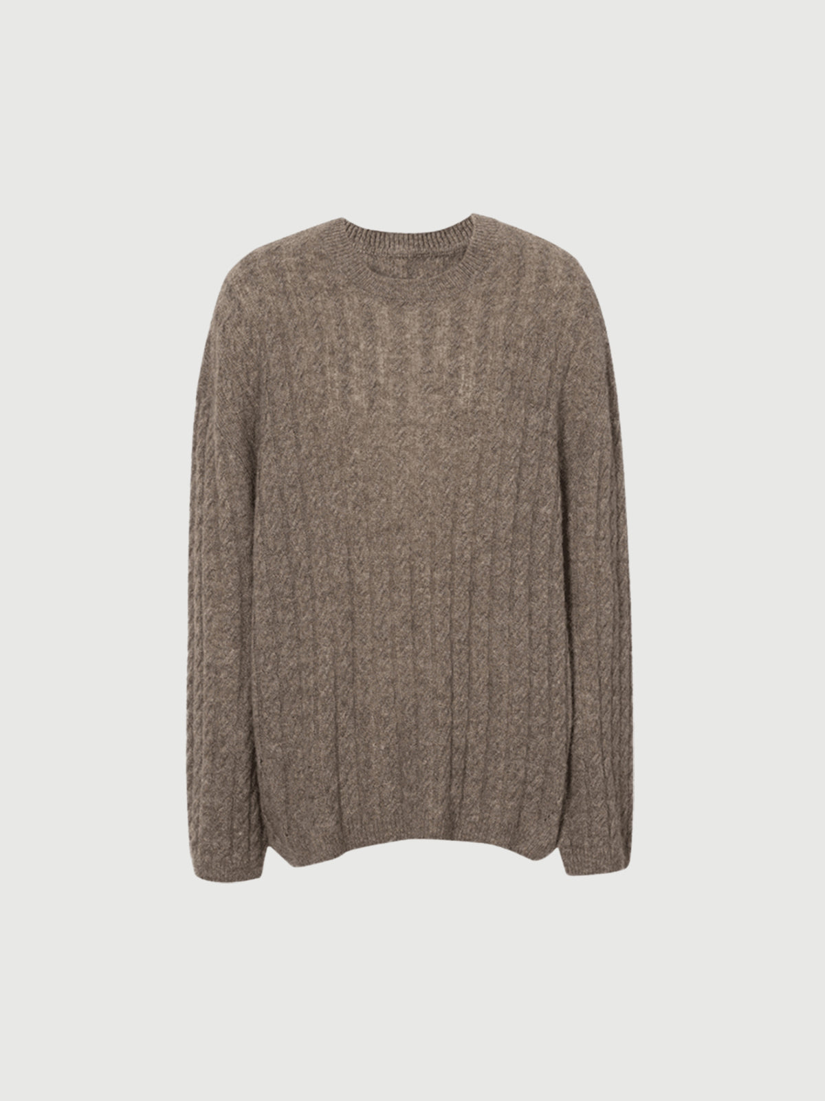 Cable Knit Cashmere Sweater - MEILLEUR MOMENT OFFICIAL STORE NEW YORK