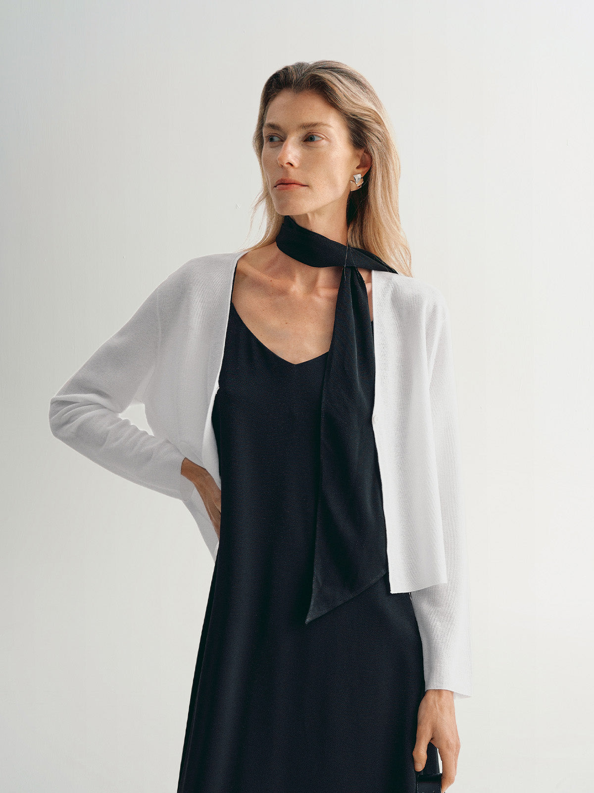 V Neck Thin Cardigan