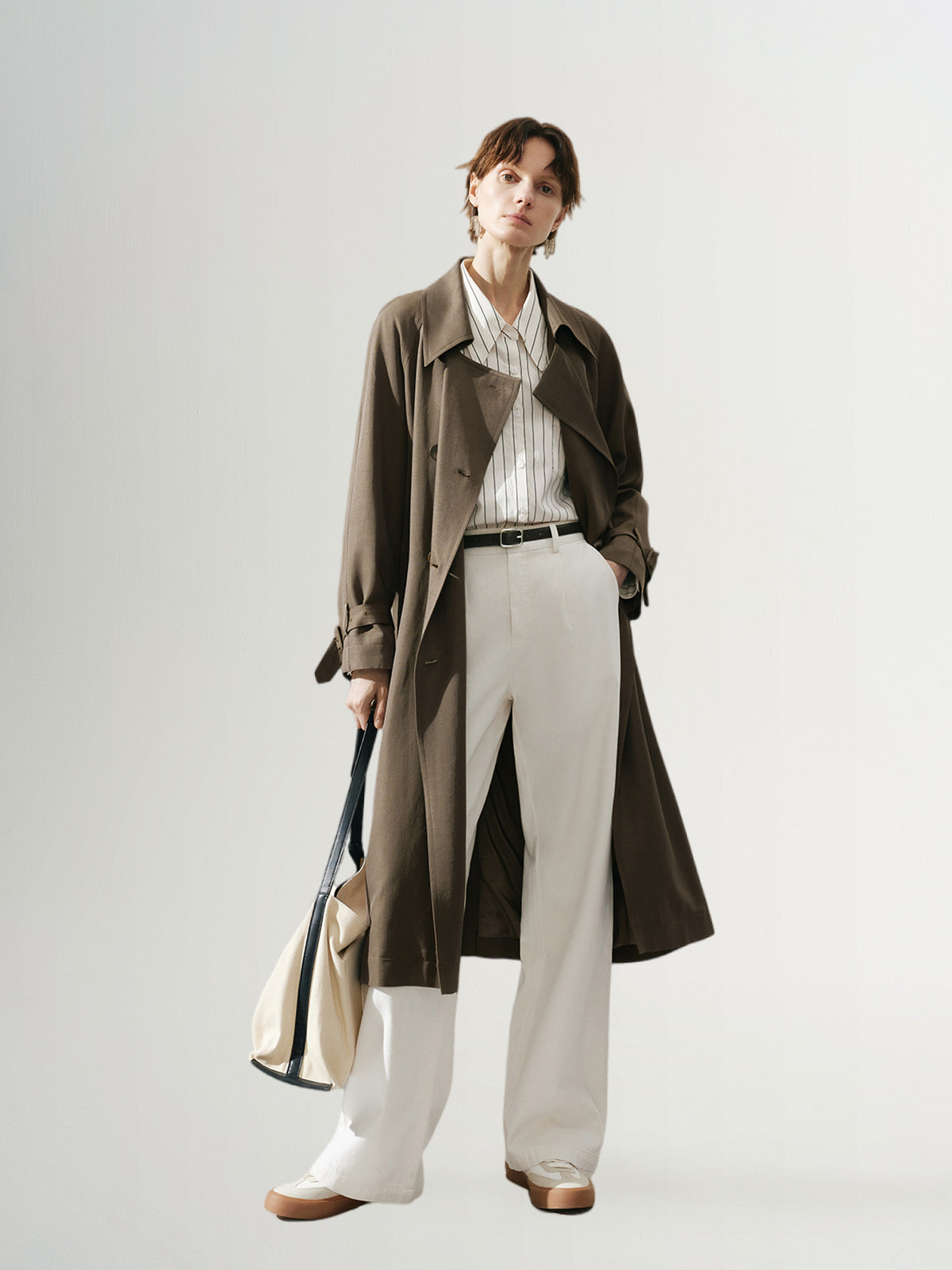 Acetate Lyocell Trench Coat – MEILLEUR MOMENT OFFICIAL STORE NEW YORK