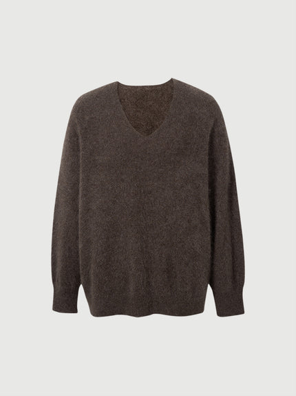 Lofty V Neck Cashmere Sweater