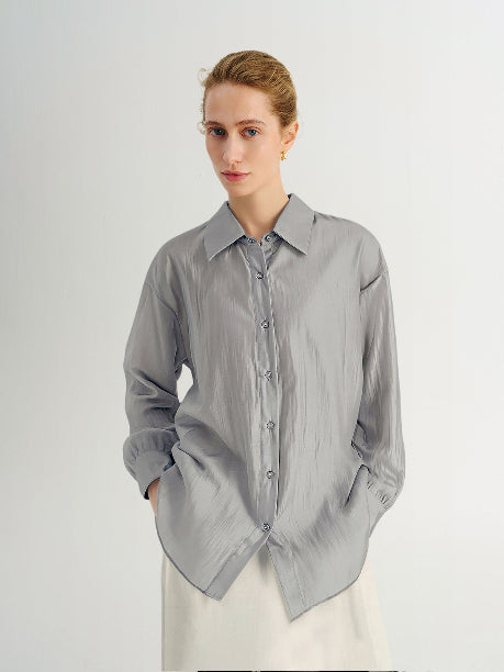 Sheer Gray Shirt