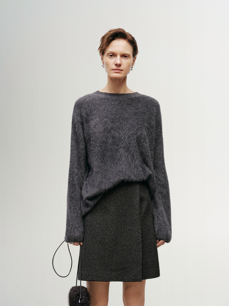 Loose Fit Cashmere Sweater - MEILLEUR MOMENT OFFICIAL STORE NEW YORK