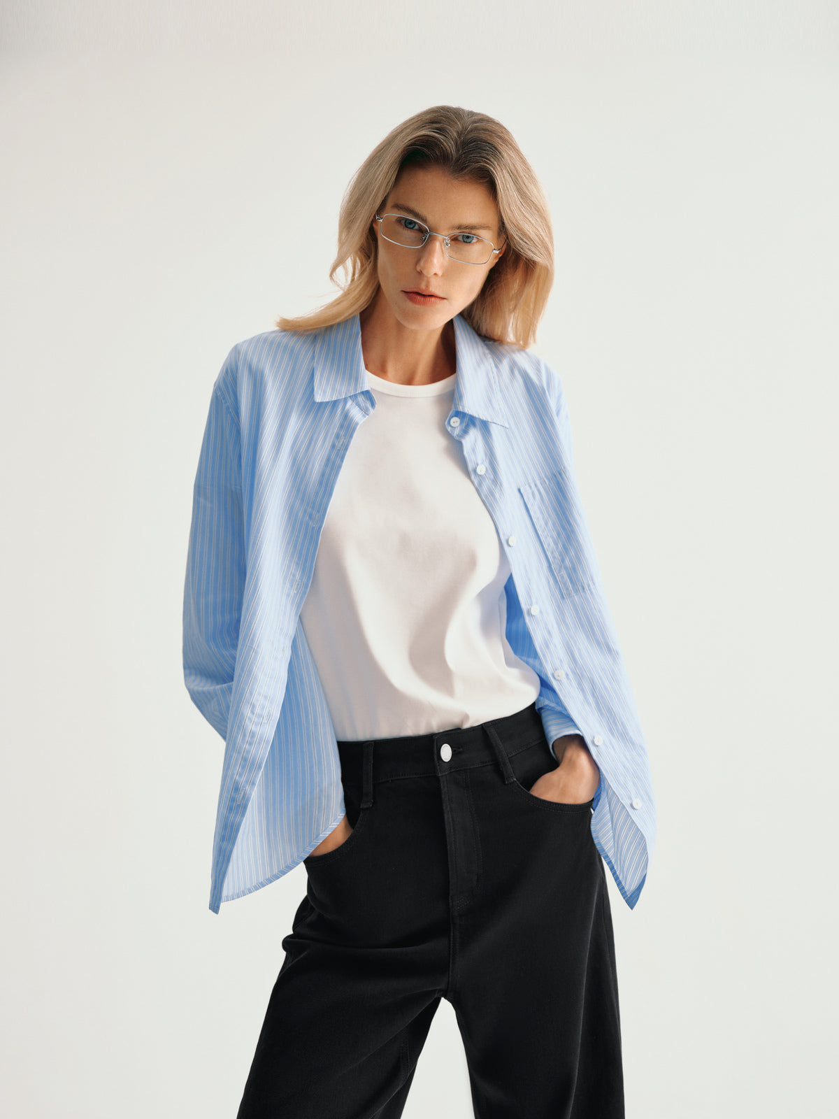 Stripe 100% Cotton Shirt