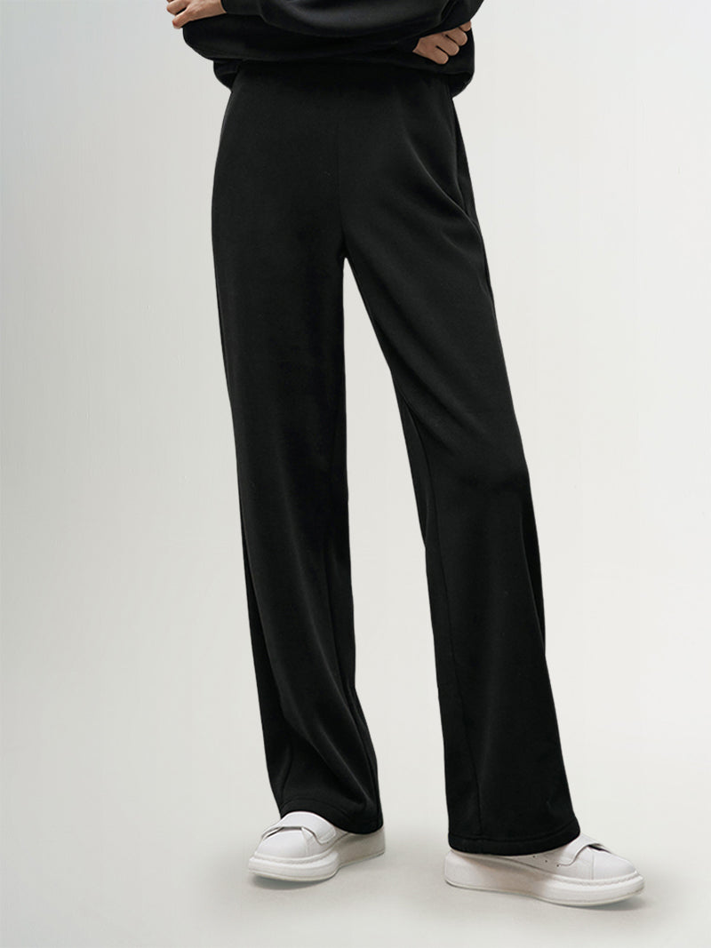 Straight Fit Elastic Trousers - MEILLEUR MOMENT OFFICIAL STORE NEW YORK