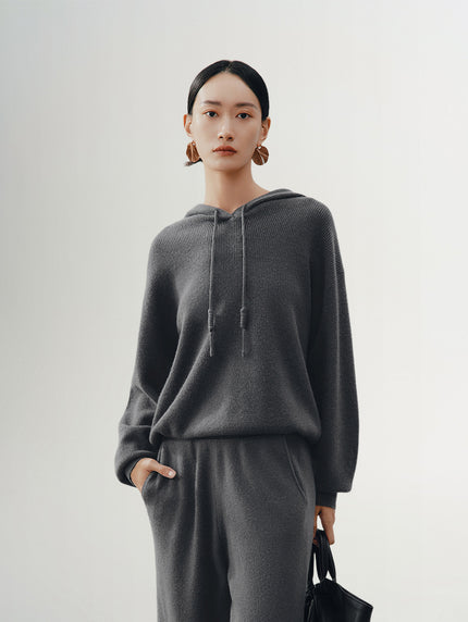Luxury Cashmere Hoodie Sweater