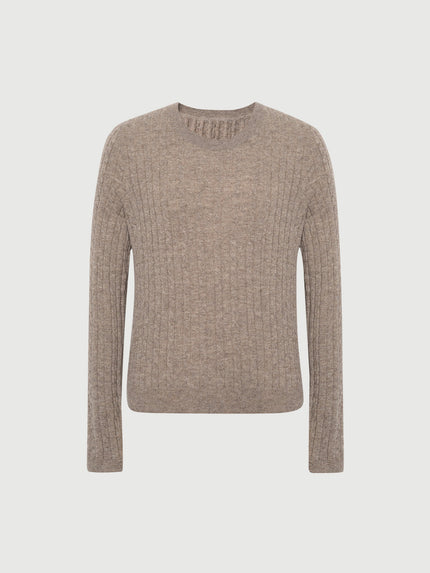 Rib Cashmere Sweater