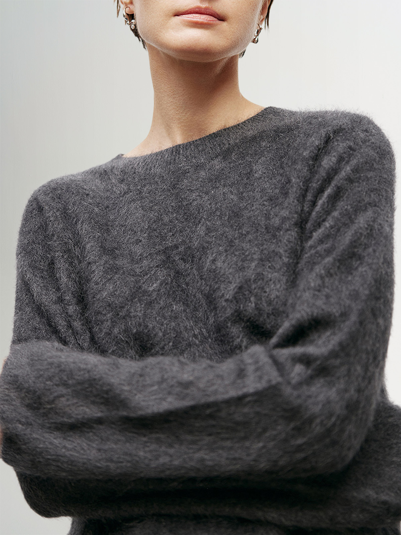Loose Fit Cashmere Sweater - MEILLEUR MOMENT OFFICIAL STORE NEW YORK