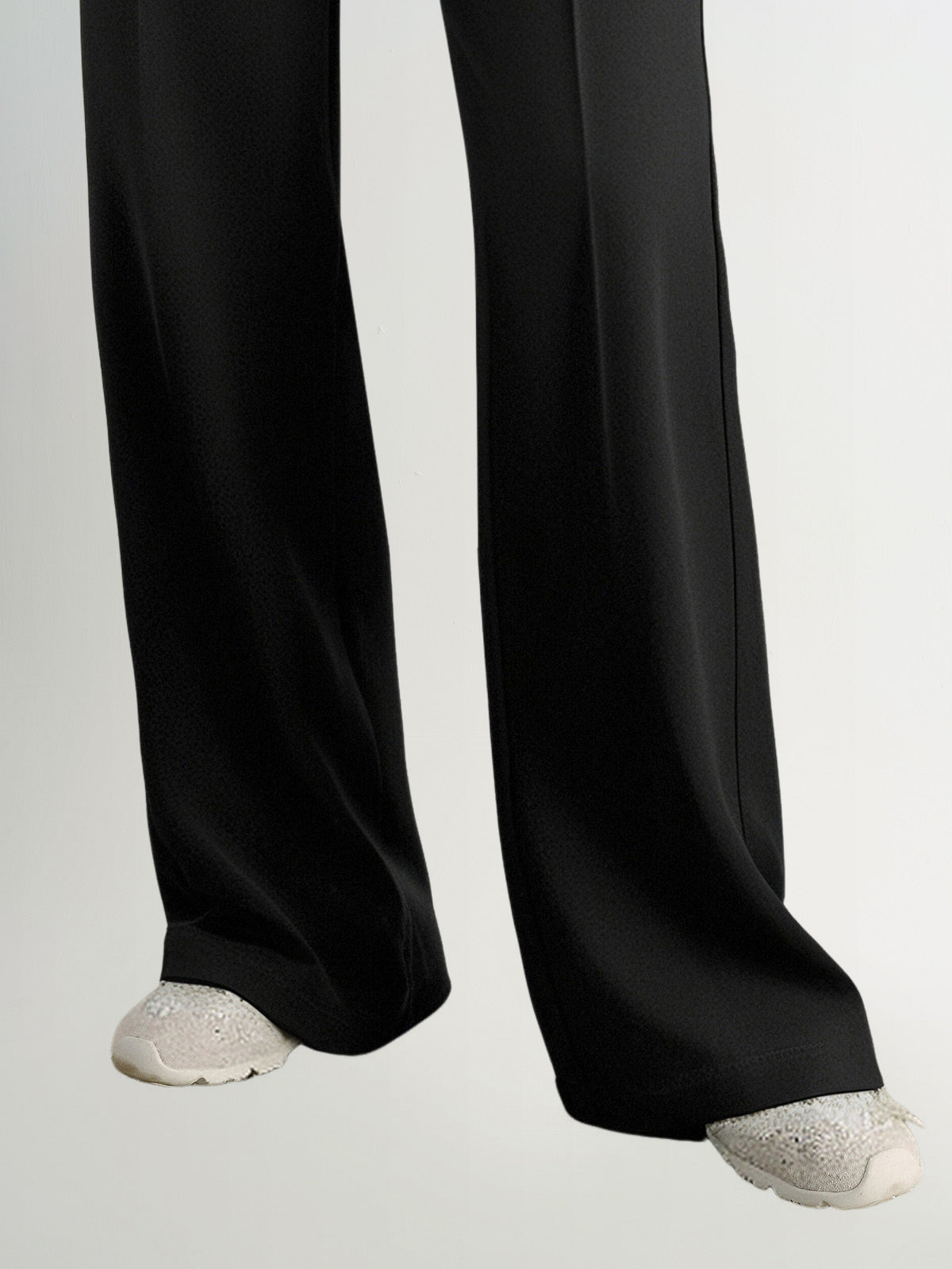 Slim Fit Micro-Flare  Pants