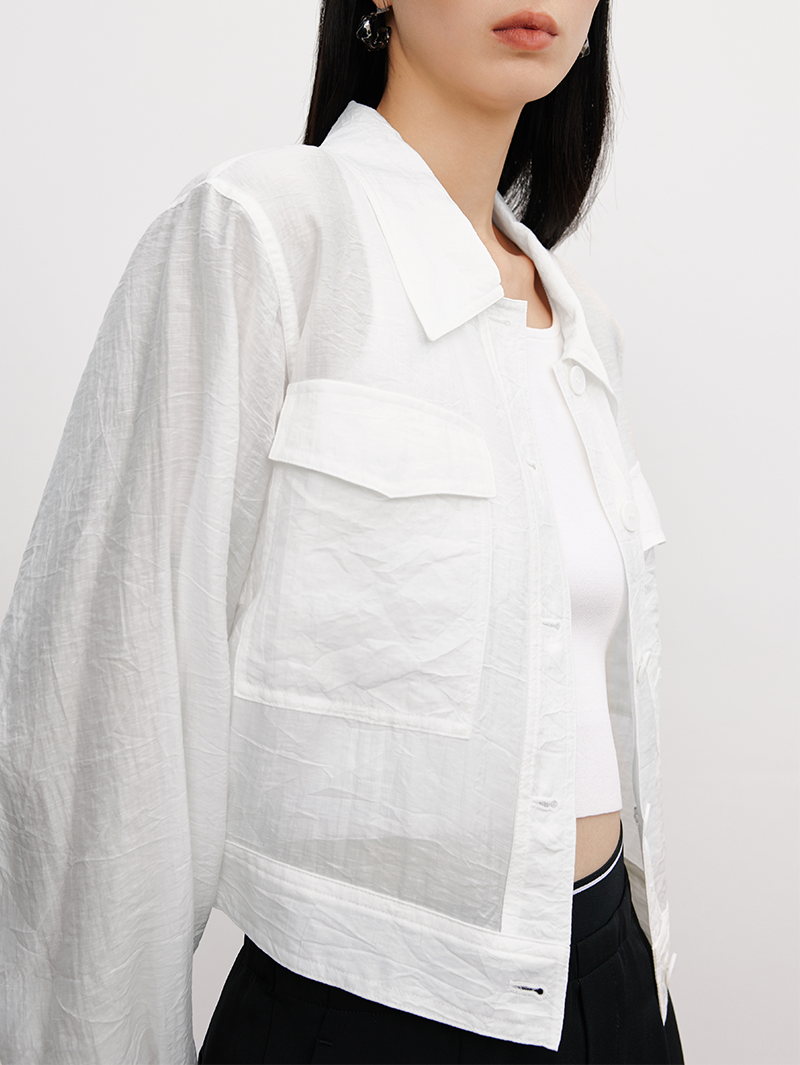 Lyocell Short Jacket