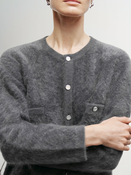 Lofty Pure Cashmere Cardigan