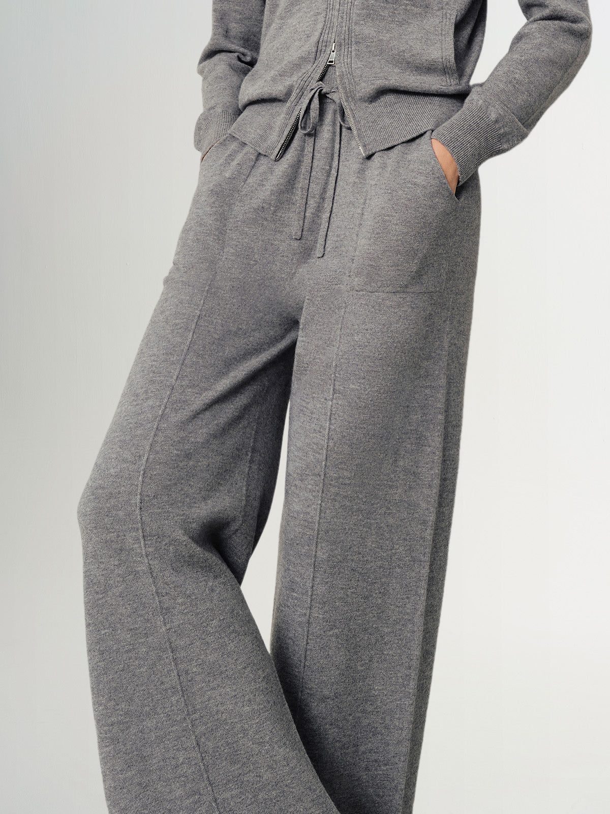 Wool Knit Pants