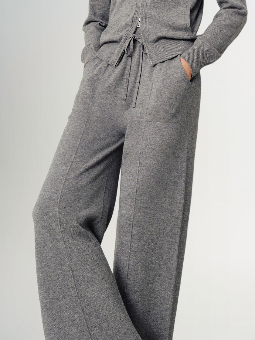 Wool Knit Pants