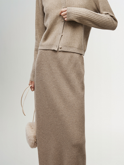 Cashmere Sweater Skirt