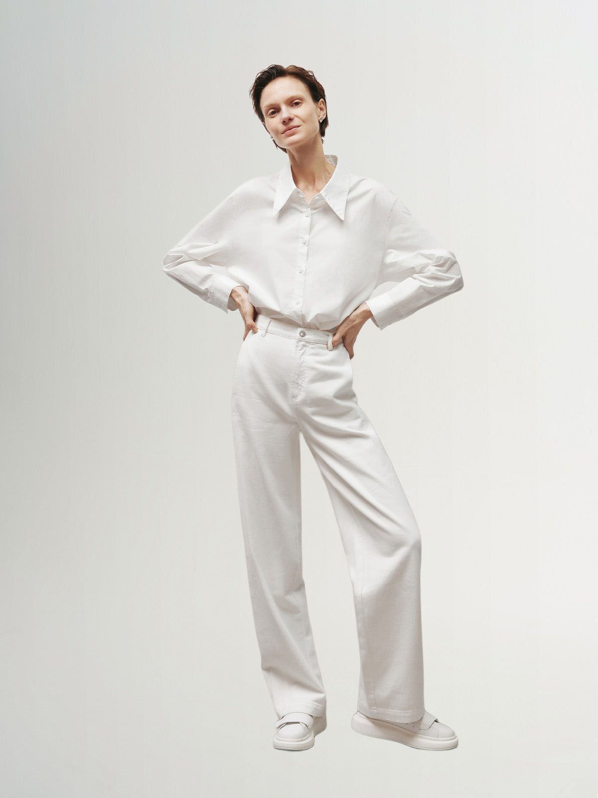 Pure Cotton Trousers
