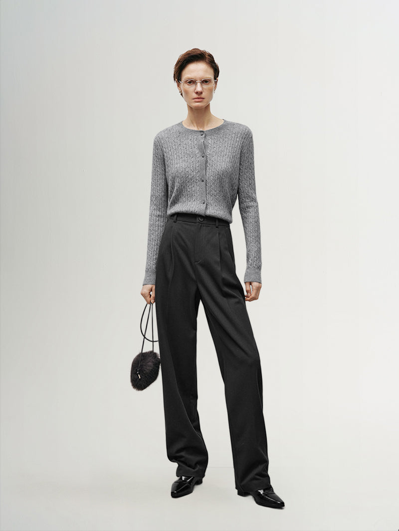 Straight Fit Trousers - MEILLEUR MOMENT OFFICIAL STORE NEW YORK