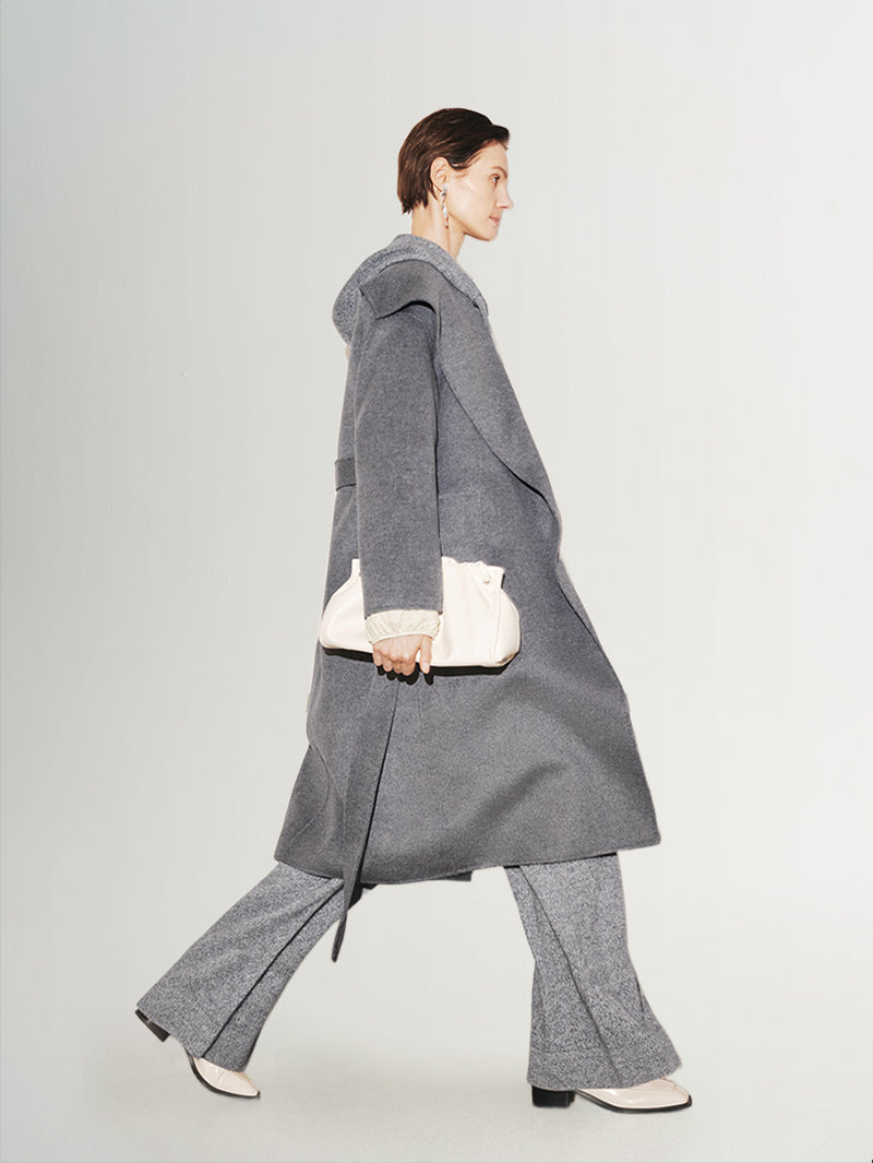Large Lapel Pure Australian Wool - MEILLEUR MOMENT OFFICIAL STORE NEW YORK