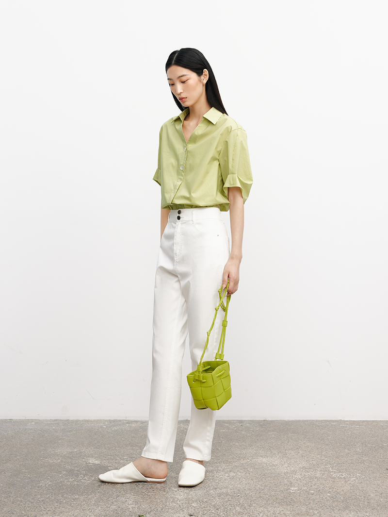 Recycled Tapered Jeans