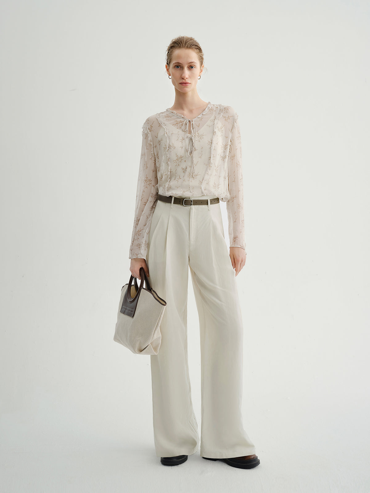 Pantalon large