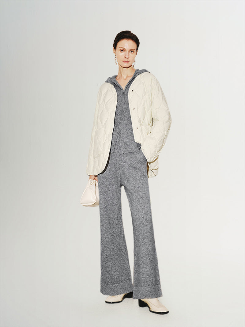 Goose Down Quilted Jacket - MEILLEUR MOMENT OFFICIAL STORE NEW YORK