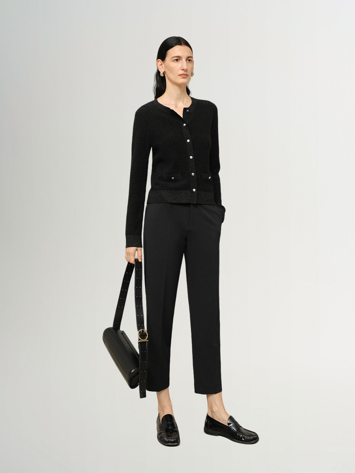 Tapperd Cropped Trousers