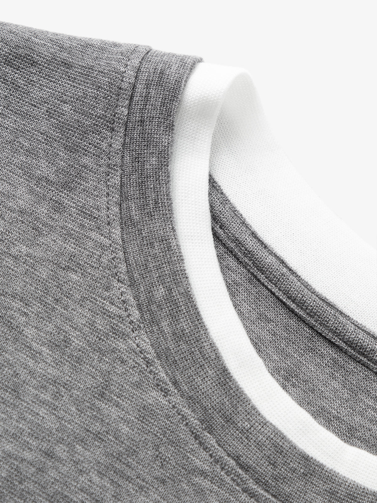 Slim Fit Lyocell Neck T-Shirt