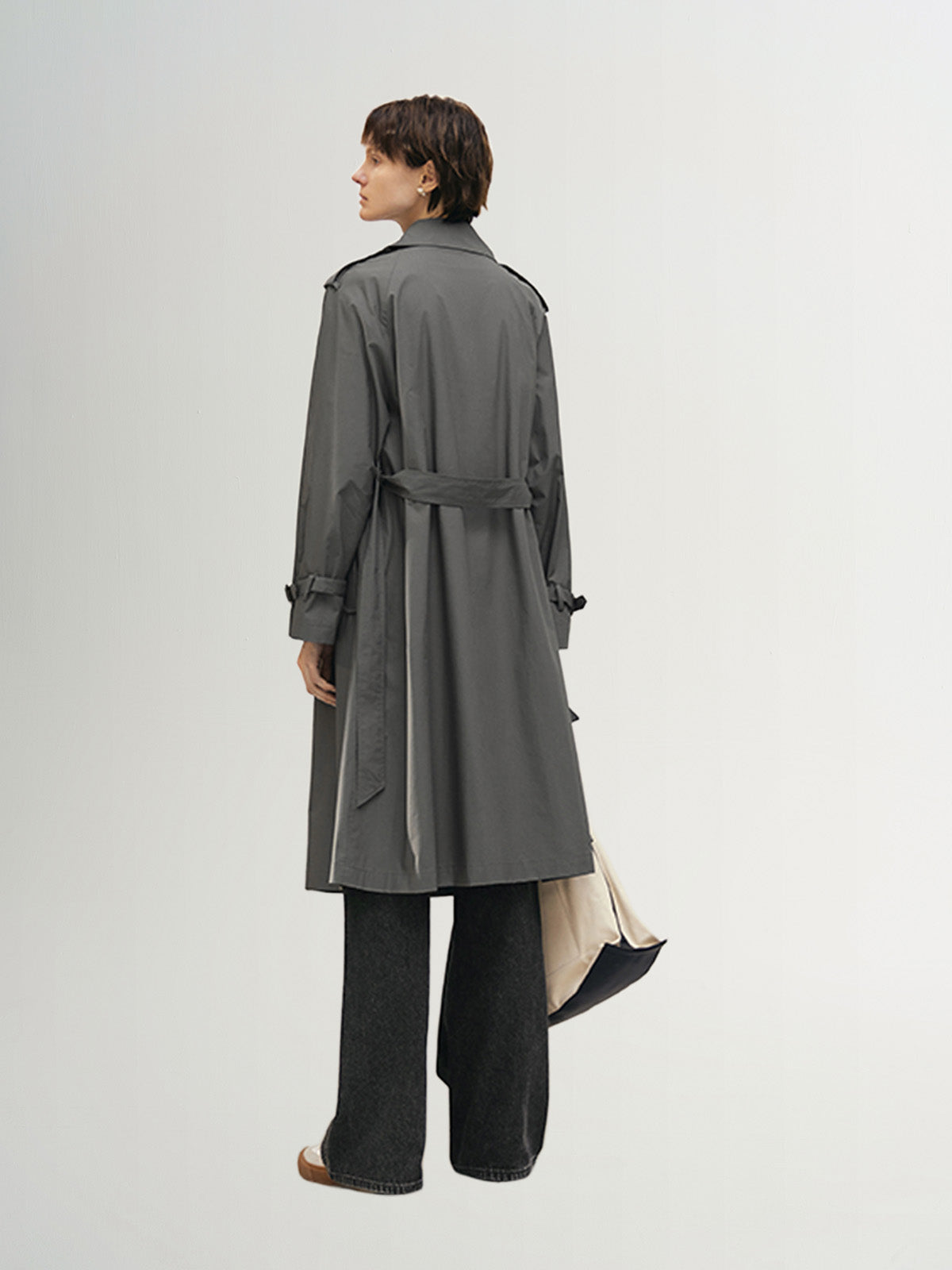 Double Breasted Trench Coat