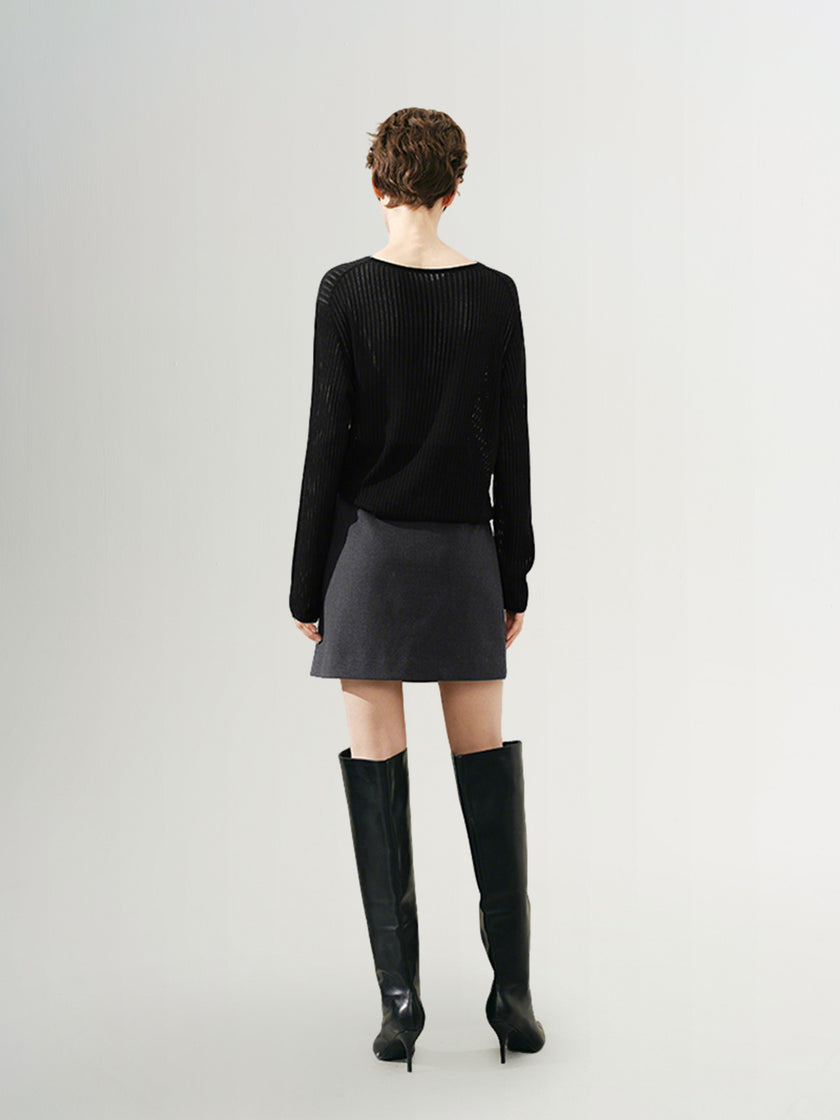 Rib Knit Sweater