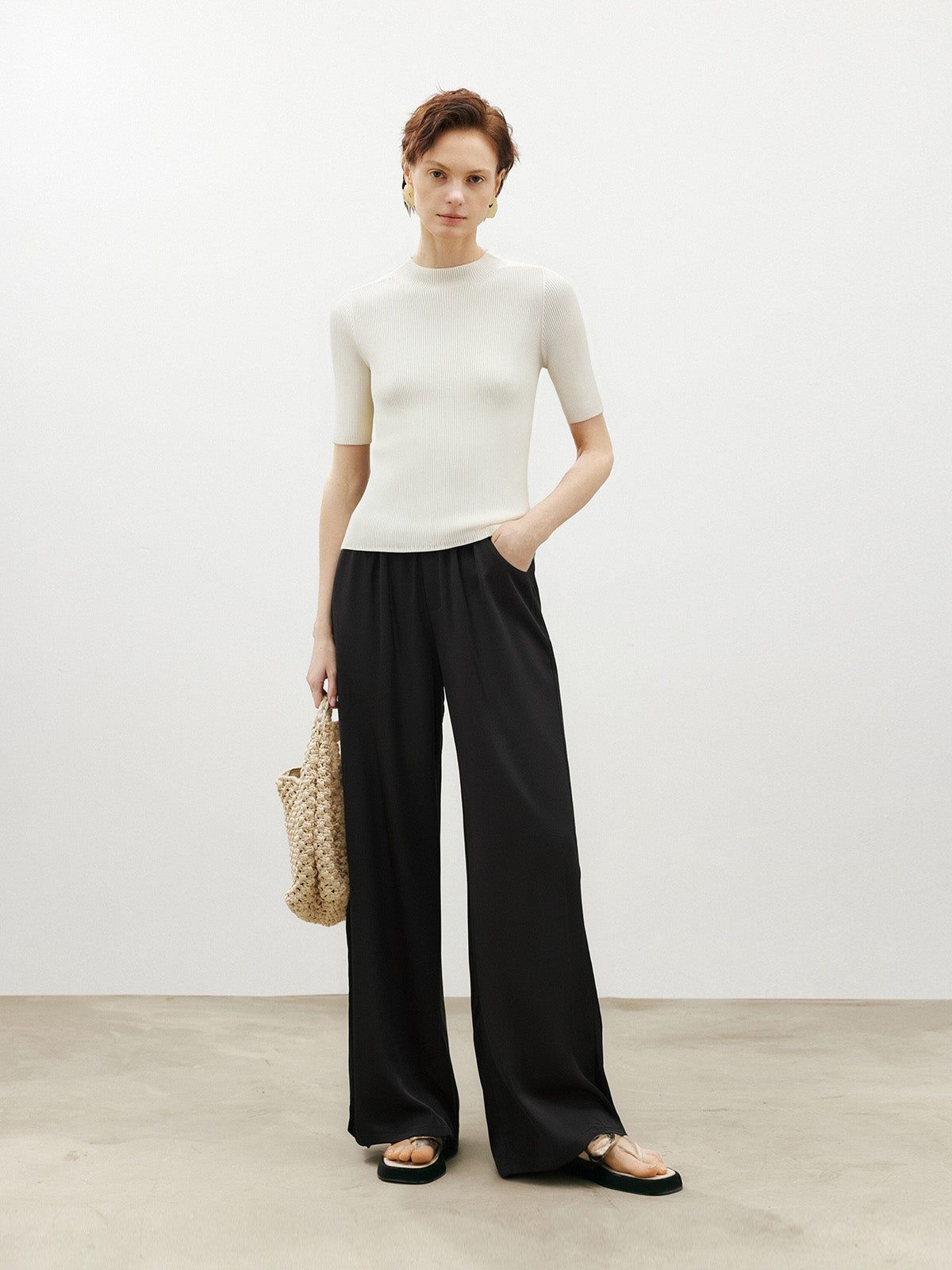 Silk Trousers