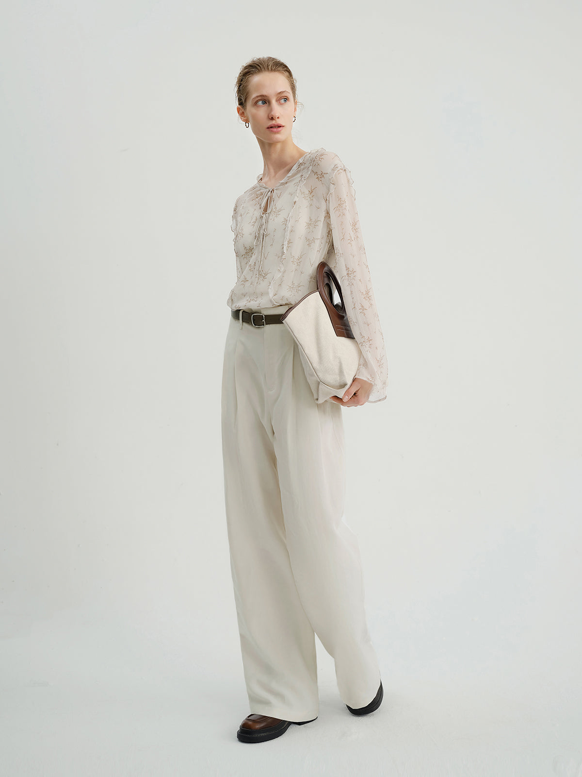 Pantalon large