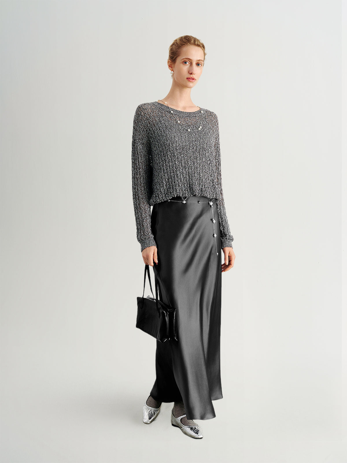 Open Knit Sweater