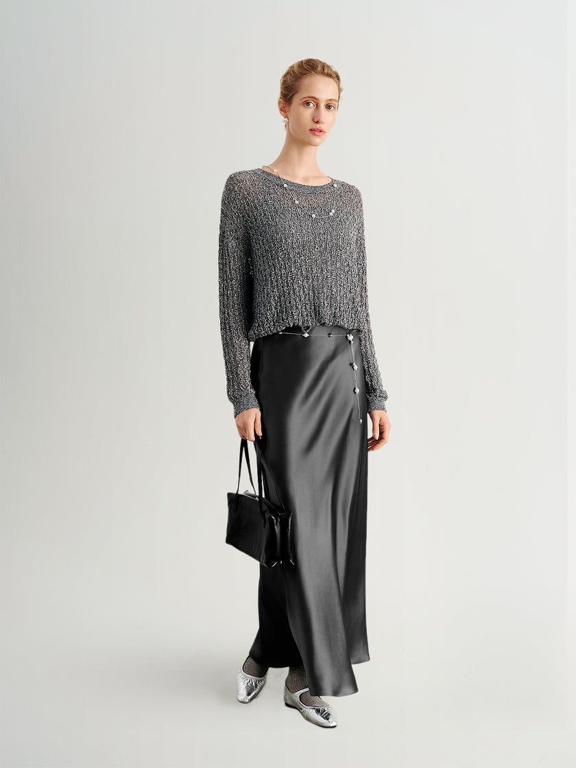Open Knit Sweater