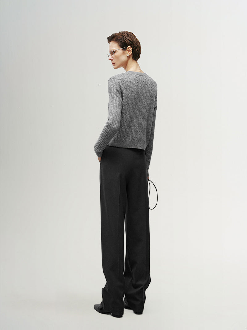 Straight Fit Trousers - MEILLEUR MOMENT OFFICIAL STORE NEW YORK