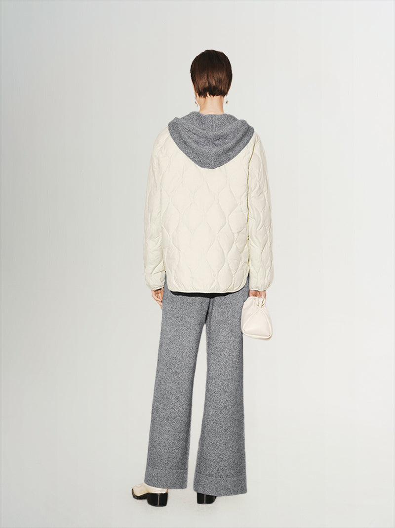Goose Down Quilted Jacket - MEILLEUR MOMENT OFFICIAL STORE NEW YORK