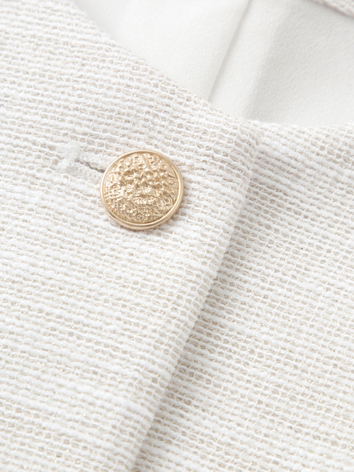 Short Sleeved Button Jacket