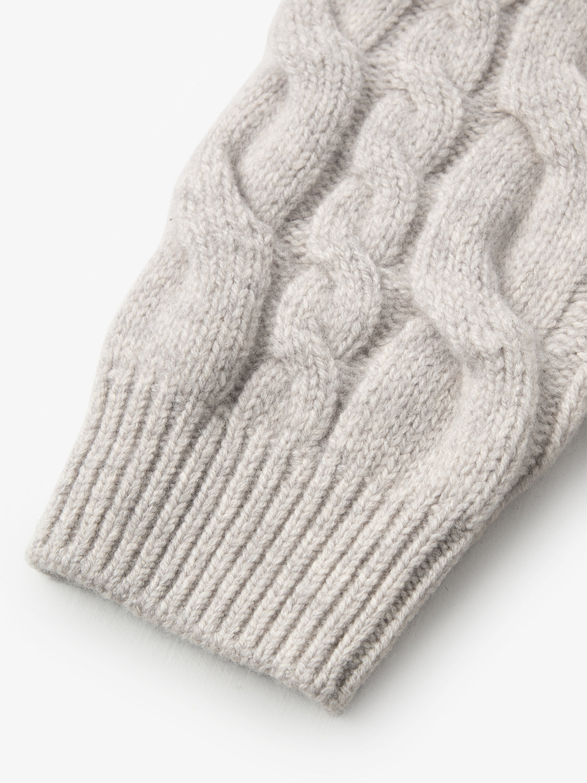 Pure Wool Cable Knit Cardigan