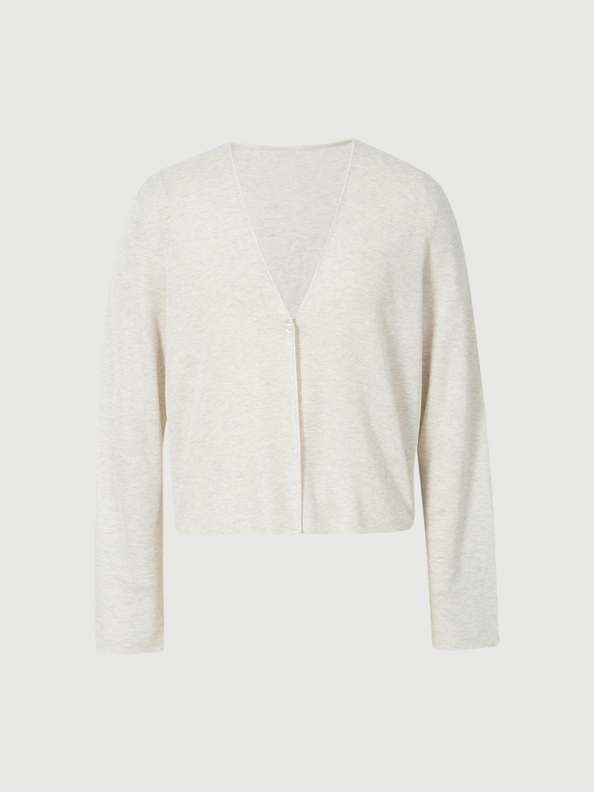 V Neck Summer Short Knit Cardigan