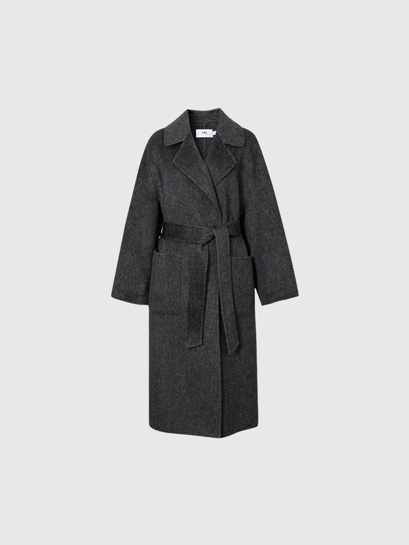 Wool Tailored Warp Coat - MEILLEUR MOMENT OFFICIAL STORE NEW YORK