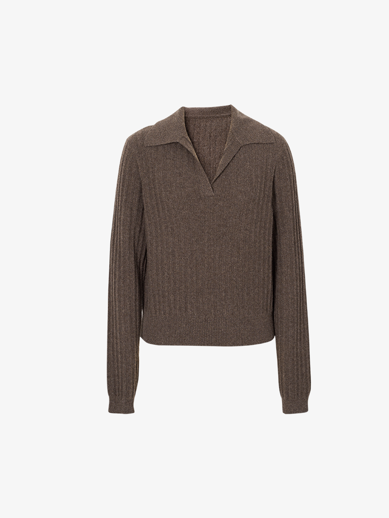 Polo Cashmere Sweater - MEILLEUR MOMENT OFFICIAL STORE NEW YORK
