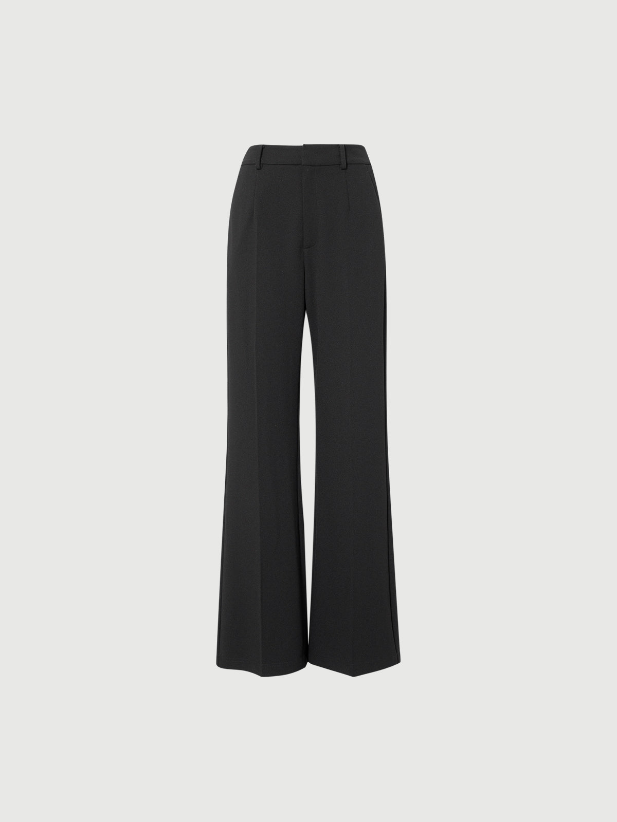 Slim Fit Micro-Flare  Pants
