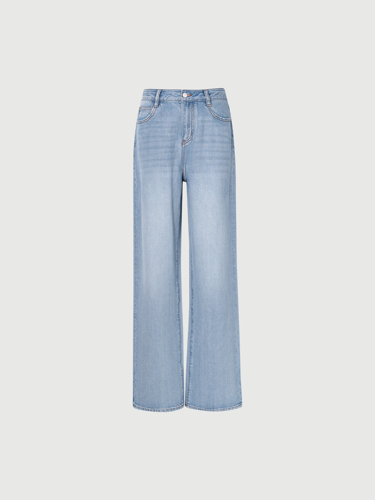 Blue Lyocell Trousers