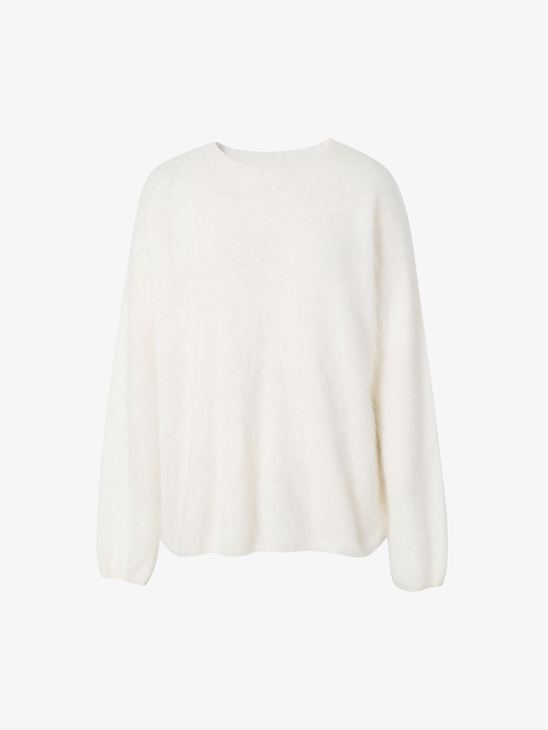 High Neck Oversized Cashmere Sweater - MEILLEUR MOMENT OFFICIAL STORE NEW YORK