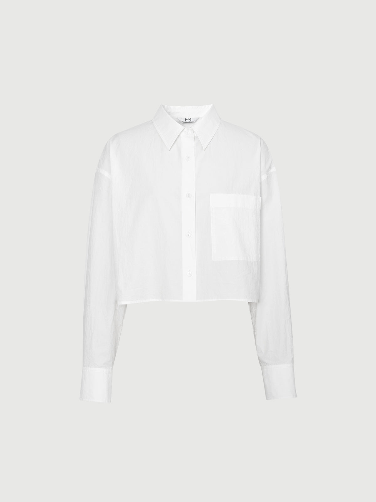 100% Cotton Cropped Shirt