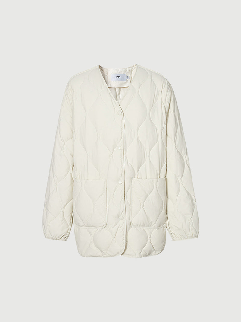 Goose Down Quilted Jacket - MEILLEUR MOMENT OFFICIAL STORE NEW YORK
