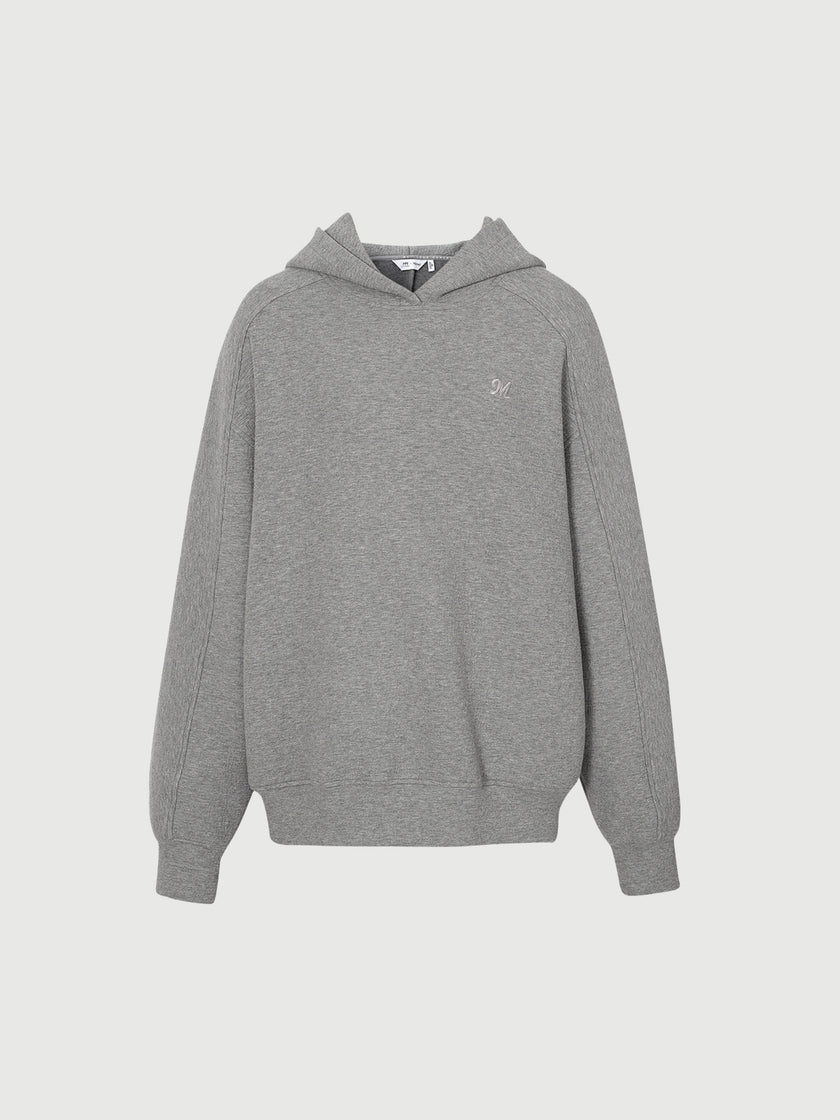 Relaxed-Fit Cotton Blend Hoodie