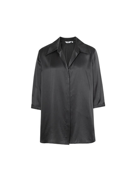 Pure Silk Half-Sleeve  Shirt