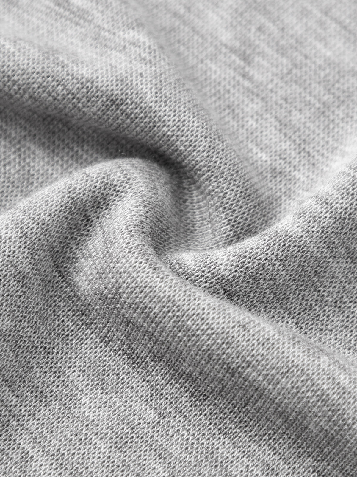 Gray Boat-Neck Fitted Top