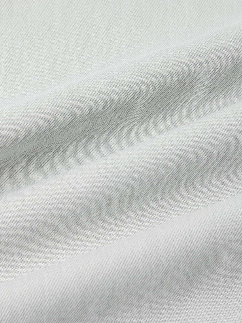 Light Gray Lyocell Straight Jeans