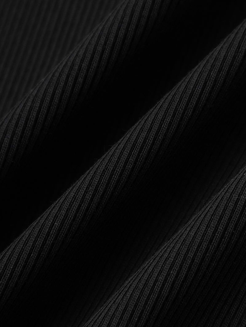 Round Neck Cotton Tankini Top