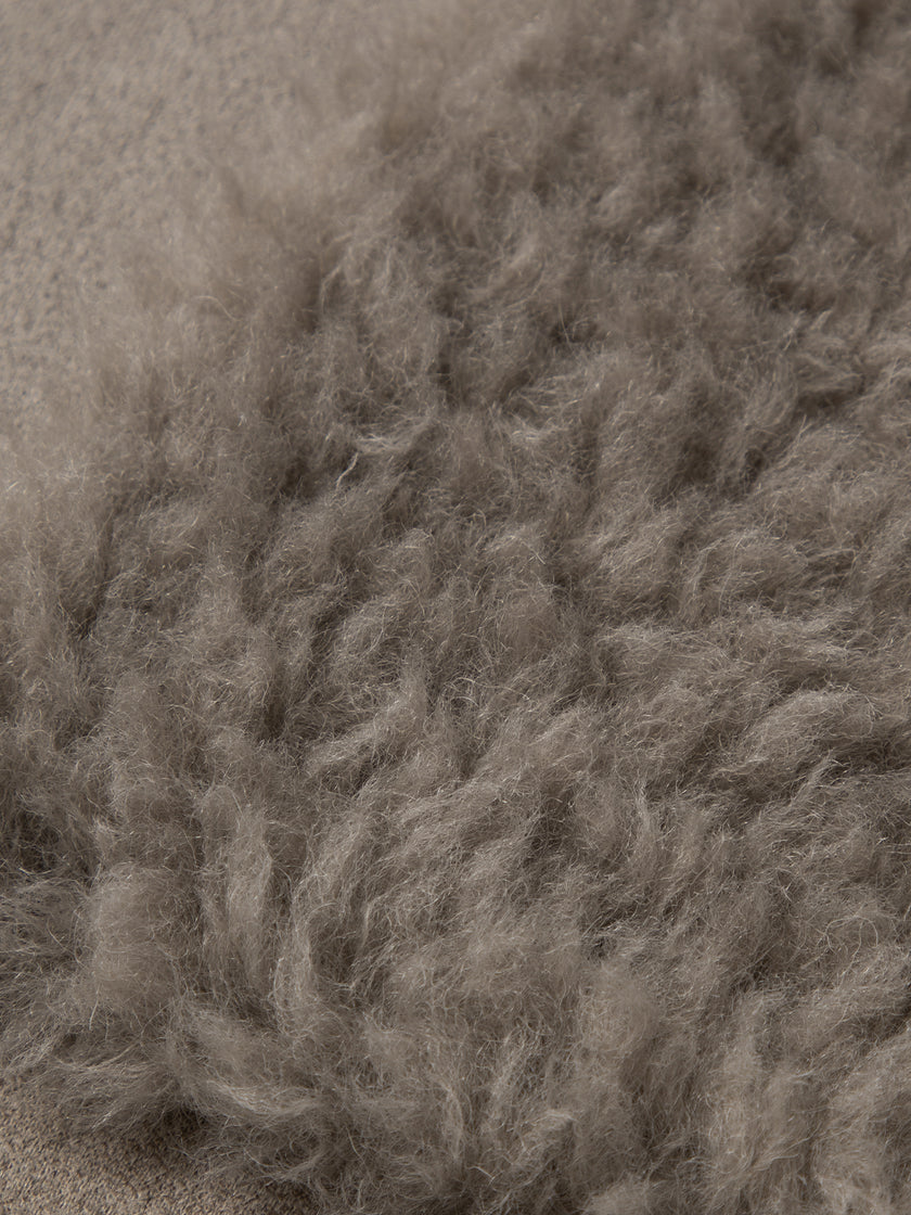 100% Wool Fluff Coat